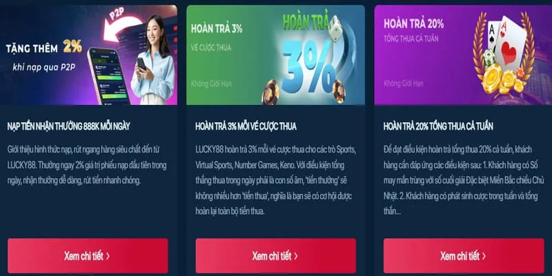 Thưởng nạp lại hàng ngày win58 casino